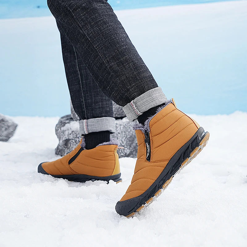 The Alpine Quilted Warm-Lining Winter Boots