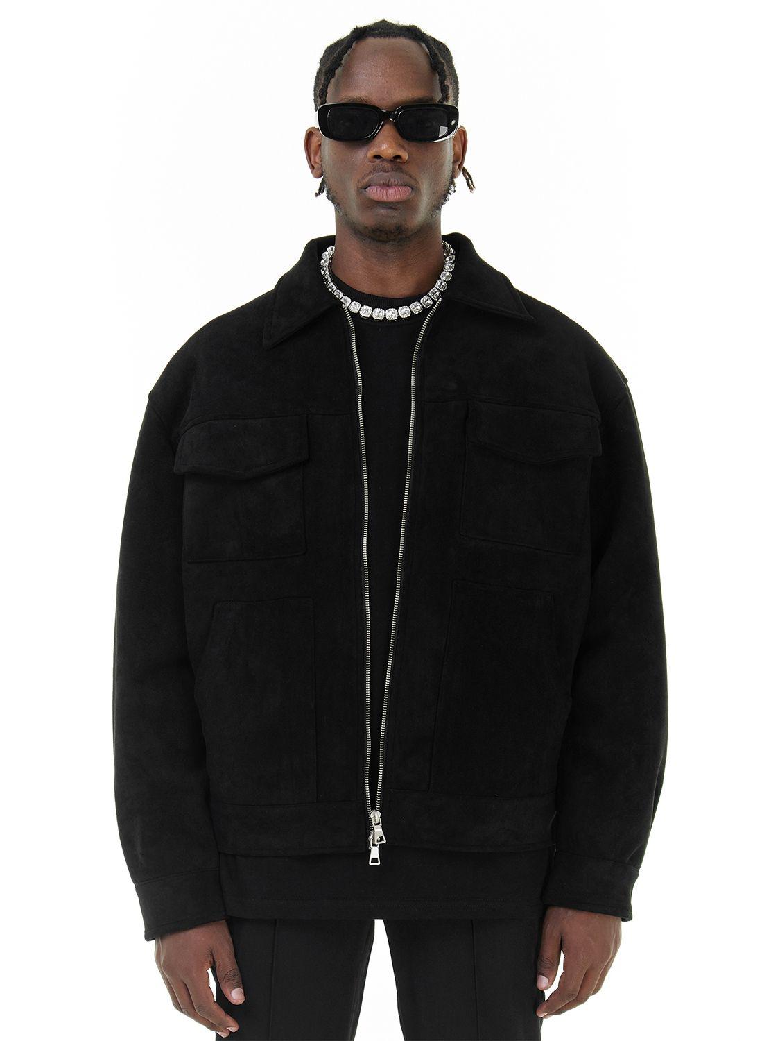 The Vienna Utility Suede Jacket
