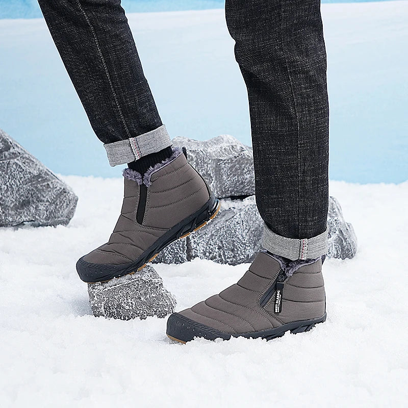The Alpine Quilted Warm-Lining Winter Boots