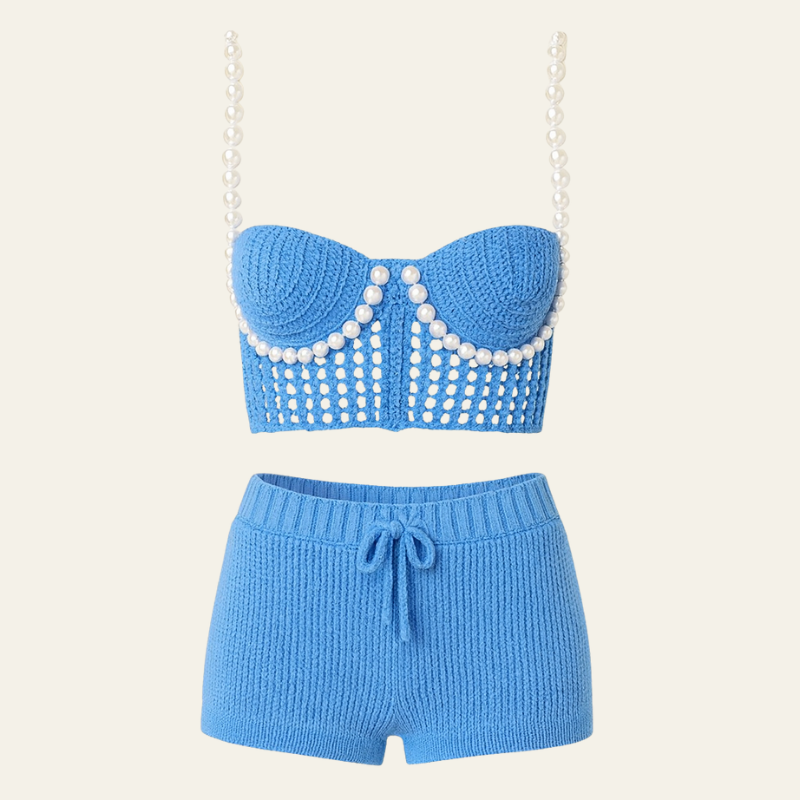 The Amalfi Blue Crochet Set
