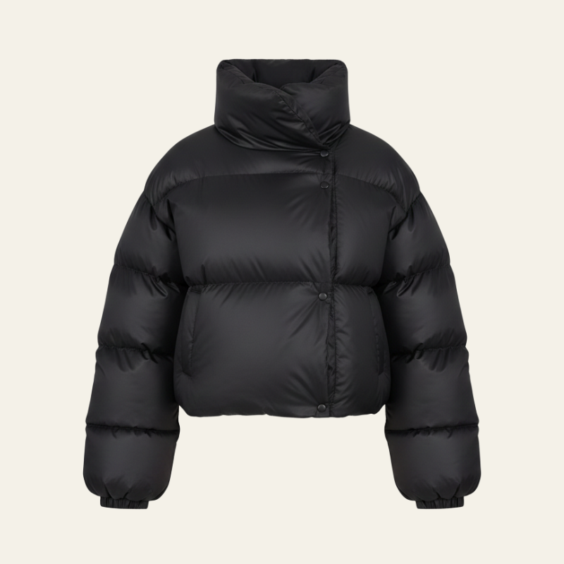 The Glacier Double-Collar Puffer Jacket