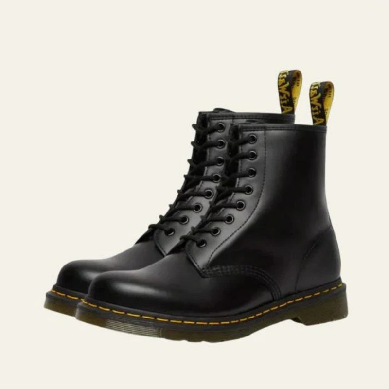 The Berlin Leather Combat Boot