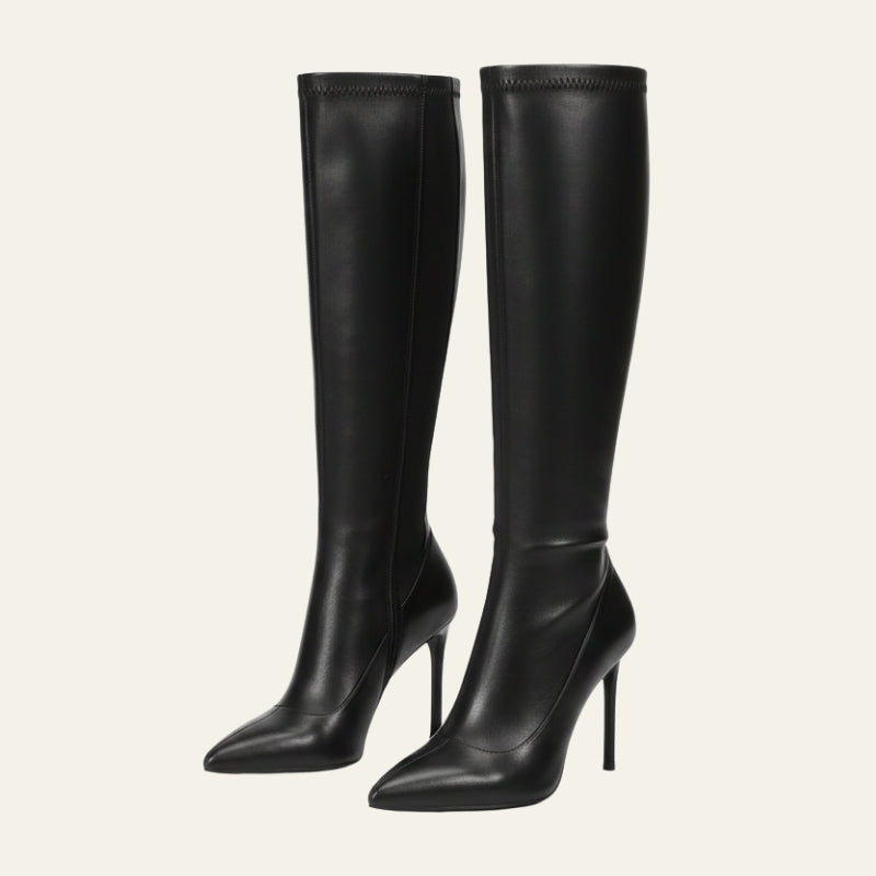 The Berlin Leather Knee Boot