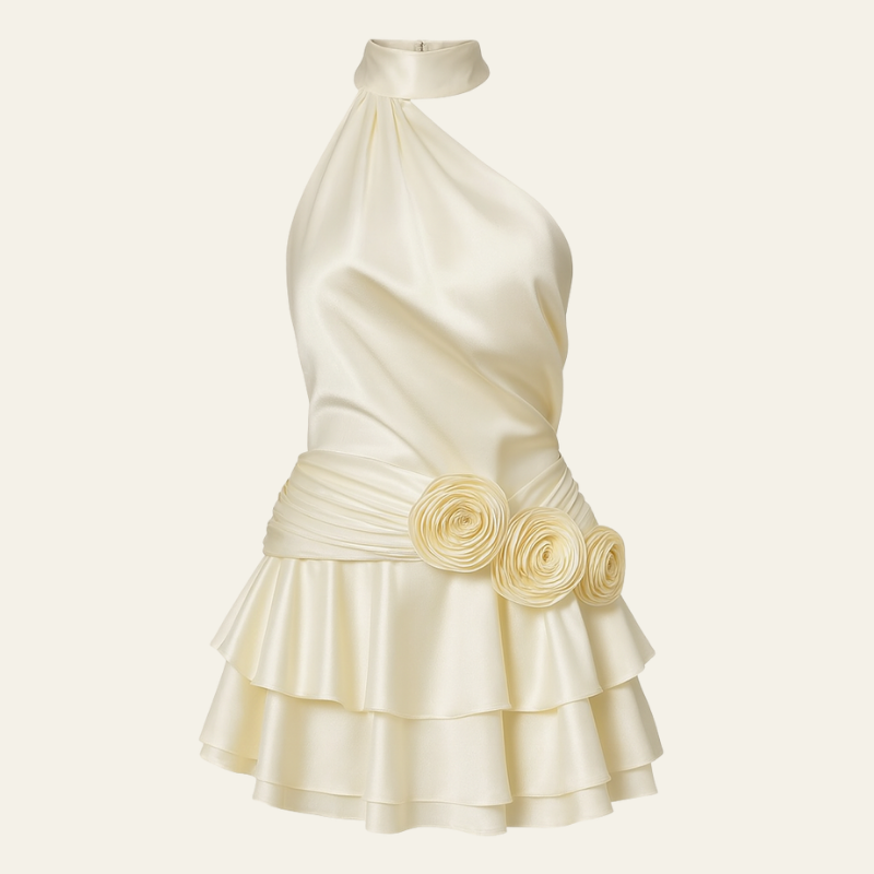 The Bianca Satin Dress