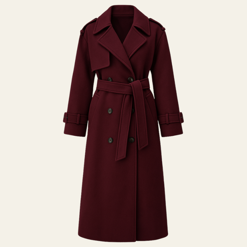 The Bordeaux Wool Heritage Coat