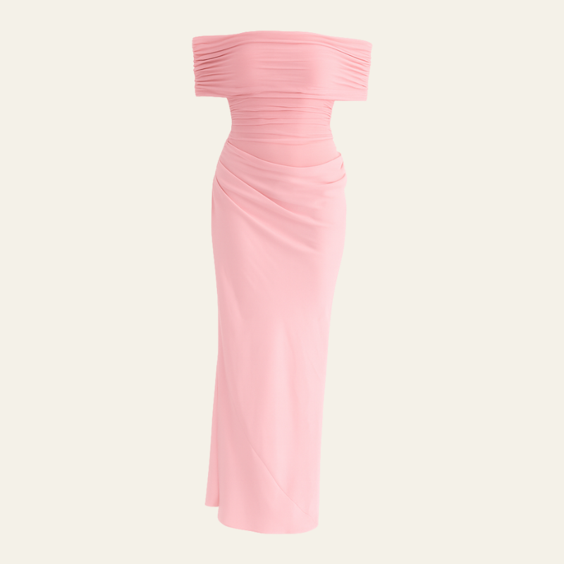 The Capri Draped Evening Dress