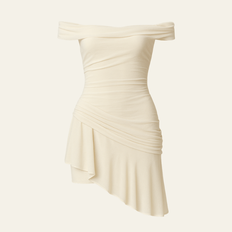 The Saturnia Draped Dress