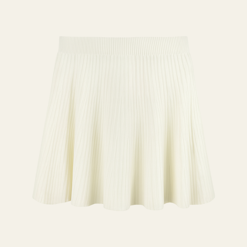 The Florence Pleated Knit Skirt