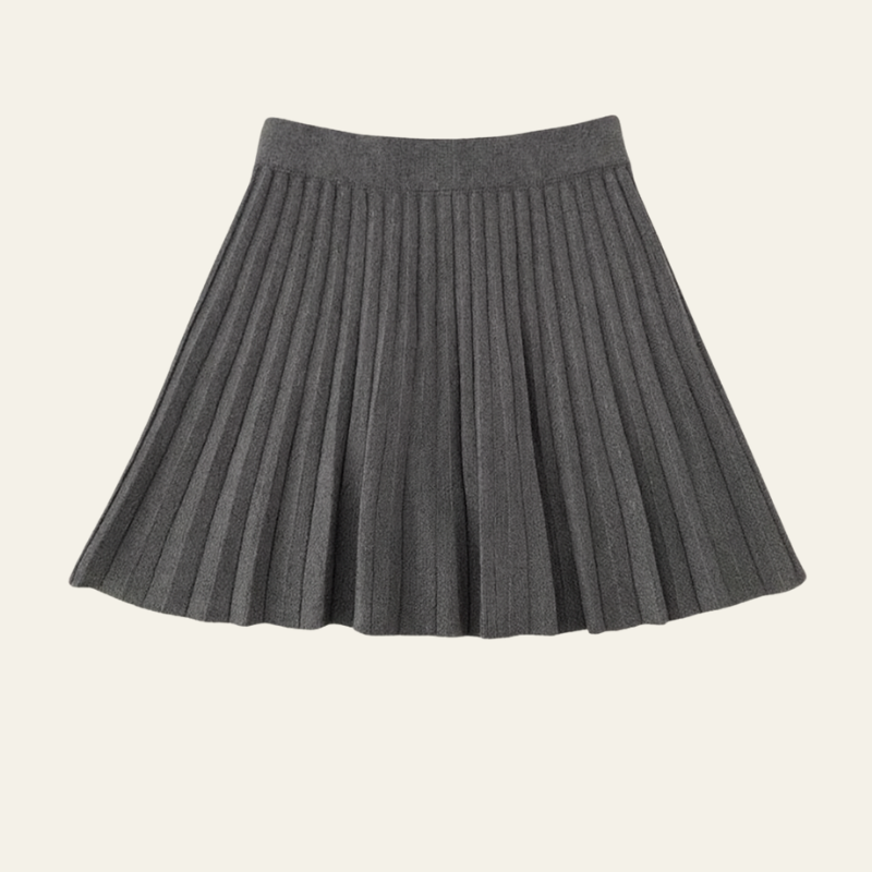 The Florence Pleated Knit Skirt