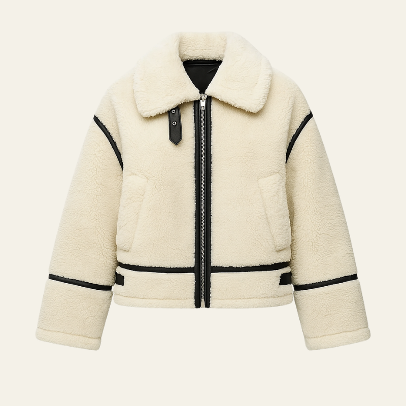 The Lucerne Shearling Aviator Jacket