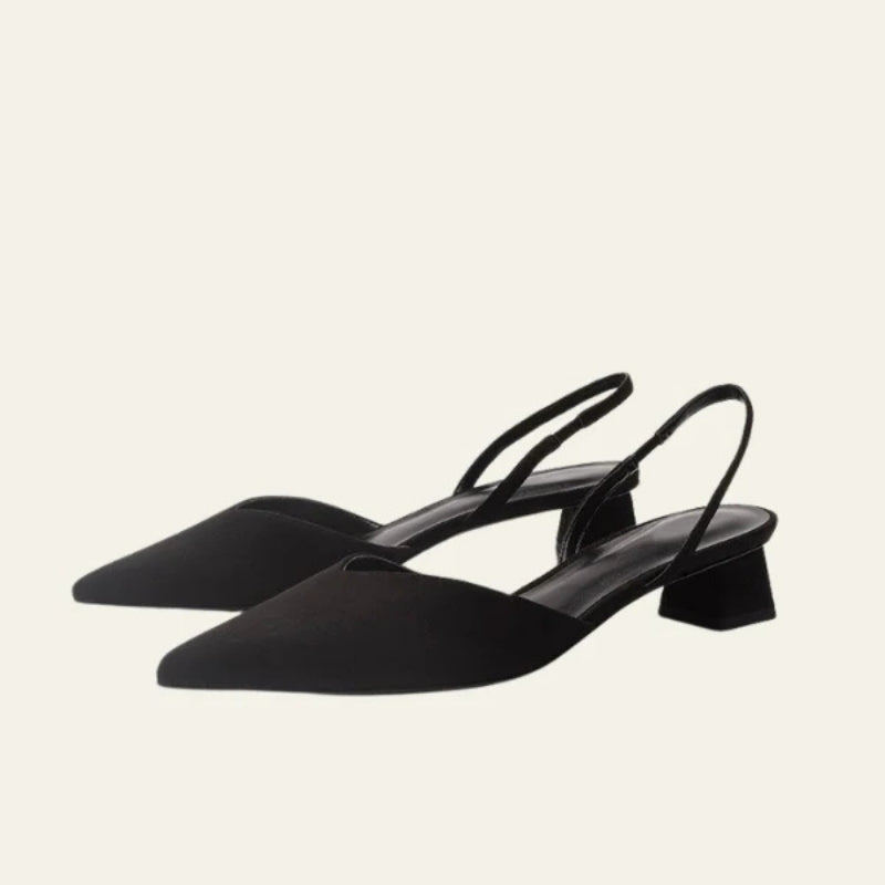The Marseille Slingback Block Heel