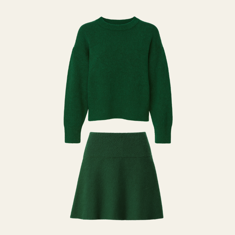 The Milan Wool Knit Set