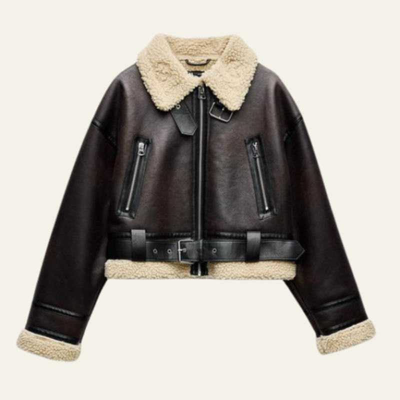 The Oslo Shearling Aviator Jacket
