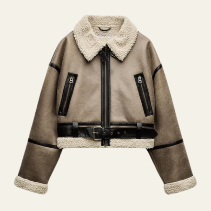 The Oslo Shearling Aviator Jacket