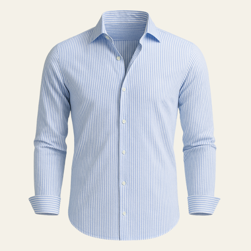 The Praiano Seersucker Stripe Shirt