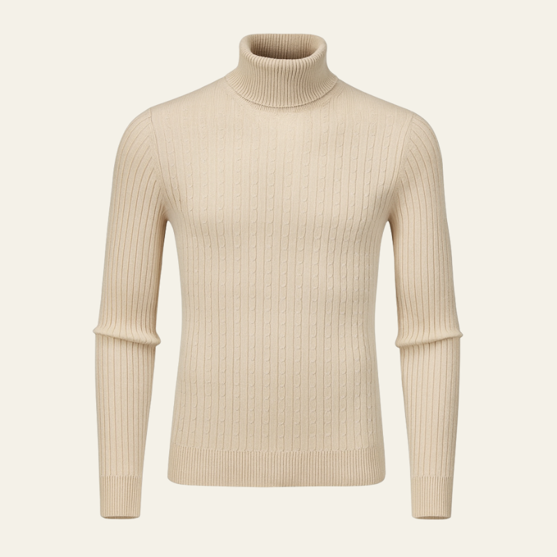 The Siena Ribbed Turtleneck