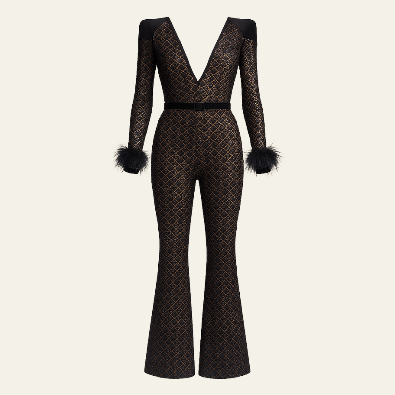 The St. Moritz Sequin Jumpsuit