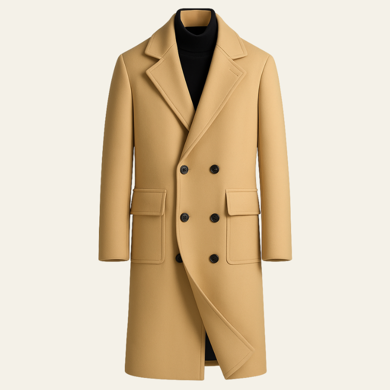 The Vienna Double-Breasted Overcoat
