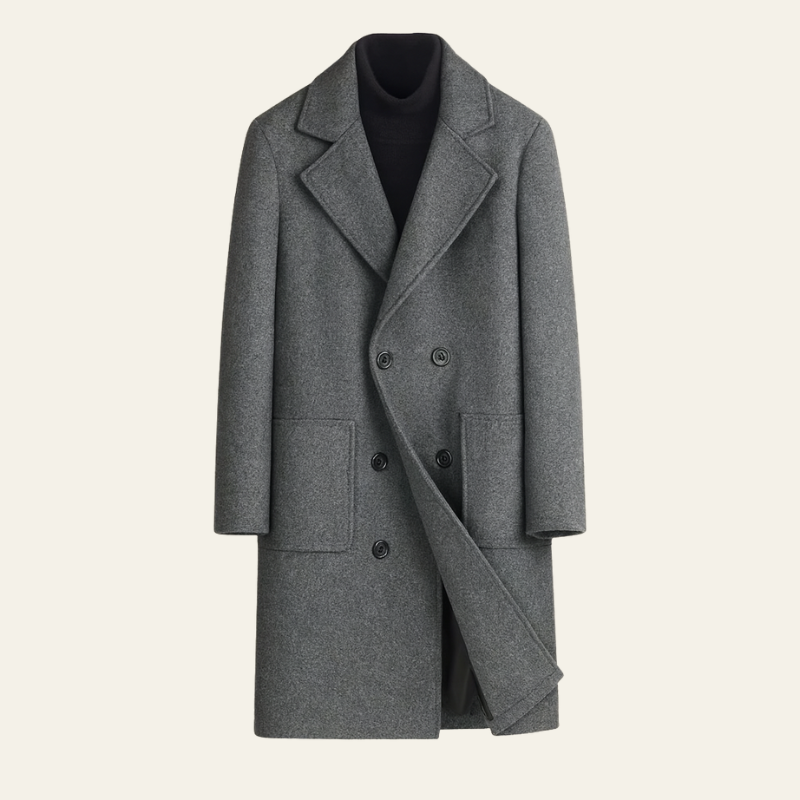 The Vienna Double-Breasted Overcoat