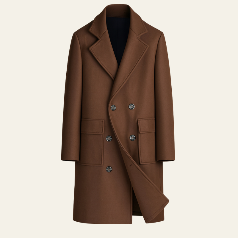 The Vienna Double-Breasted Overcoat
