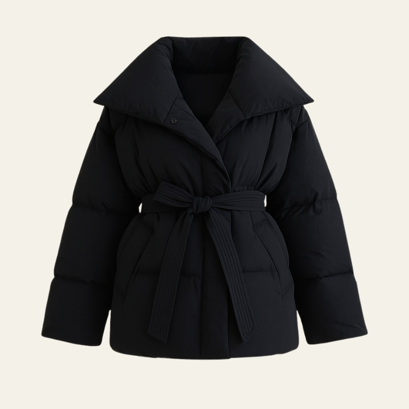 The Zurich Belted Puffer Coat