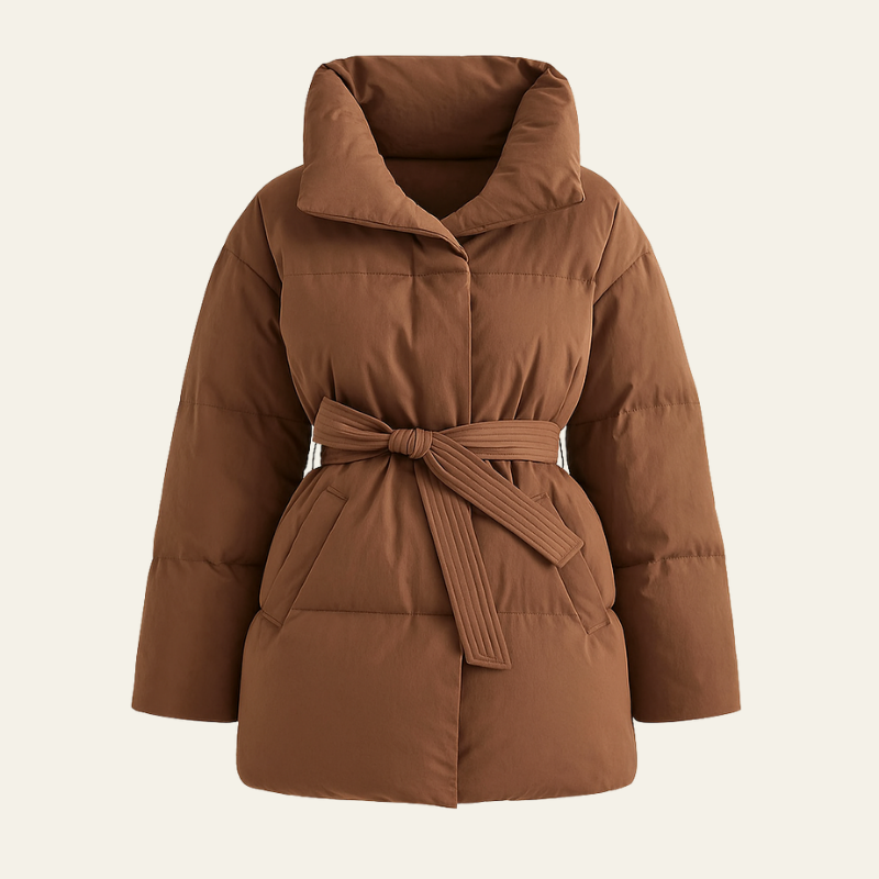 The Zurich Belted Puffer Coat