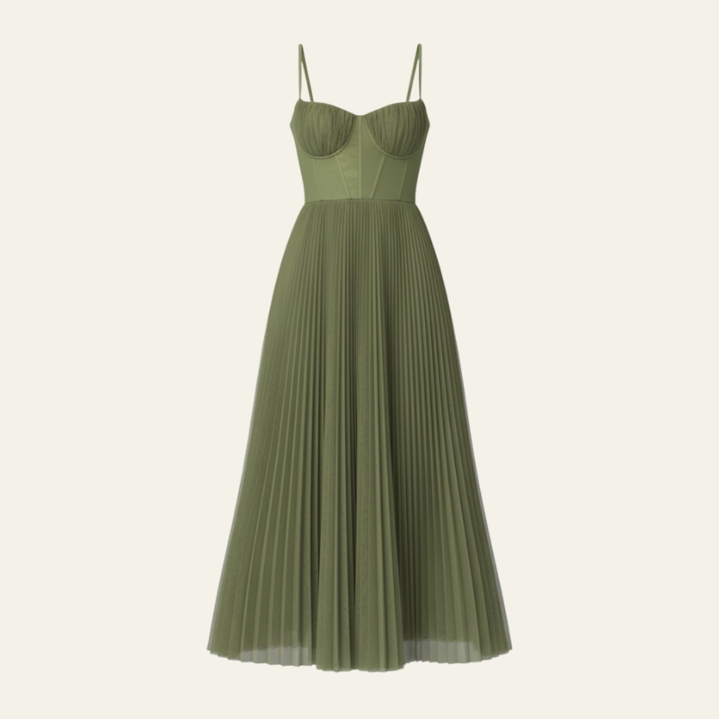 The Amalfi Narrow Strap Dress