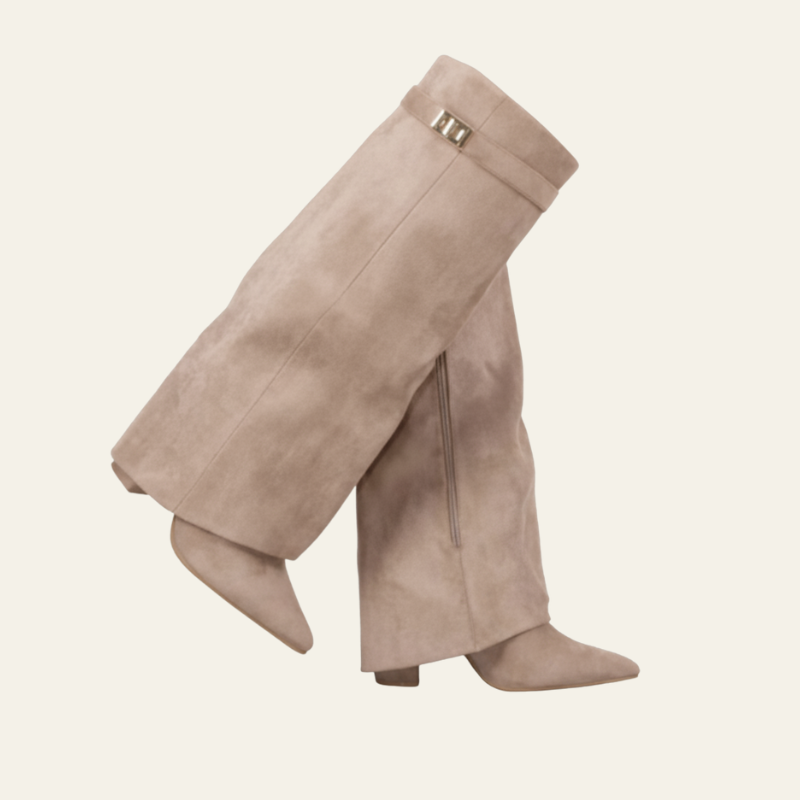 The Valencia Suede Sculpted Boot