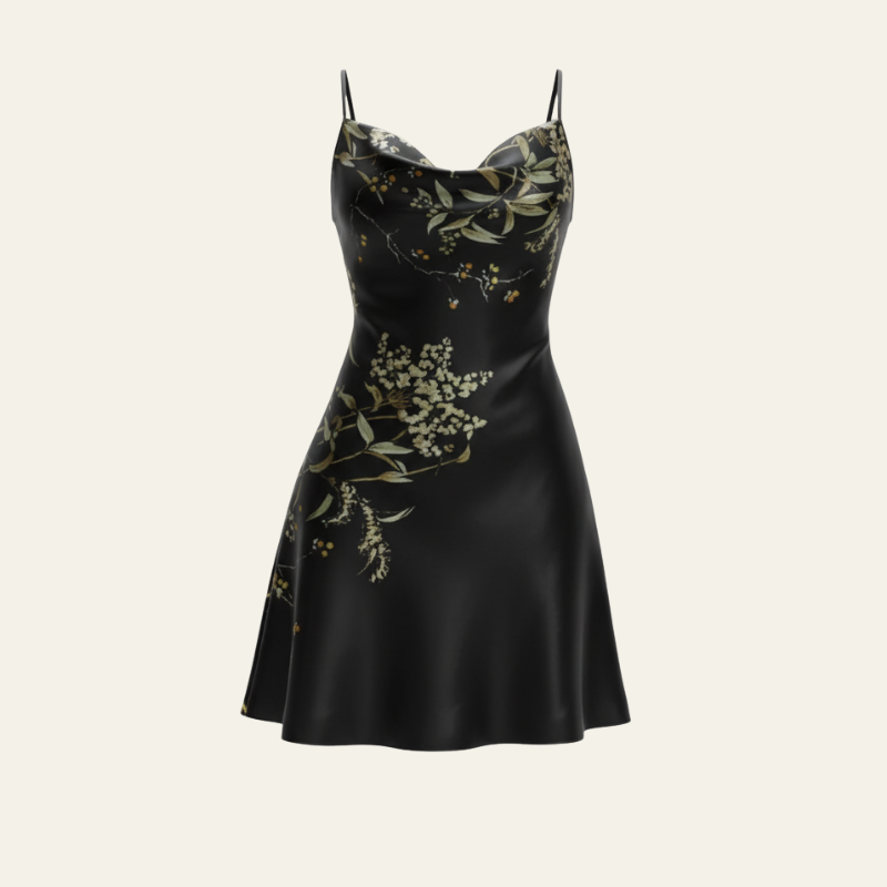 The Marcelline Floral Slip Dress