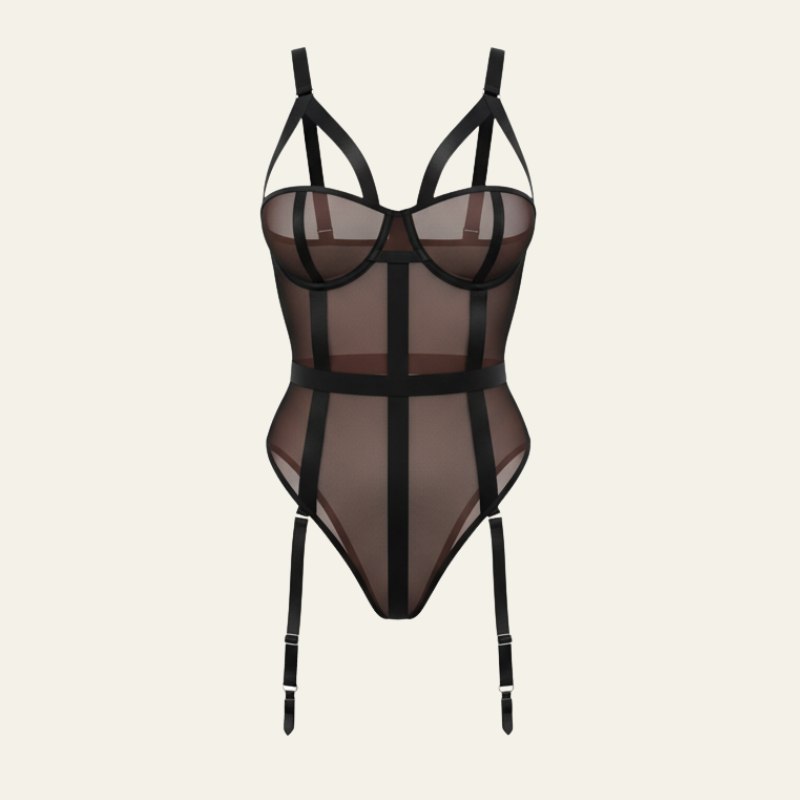 The Arwen Structured Corset Bodysuit