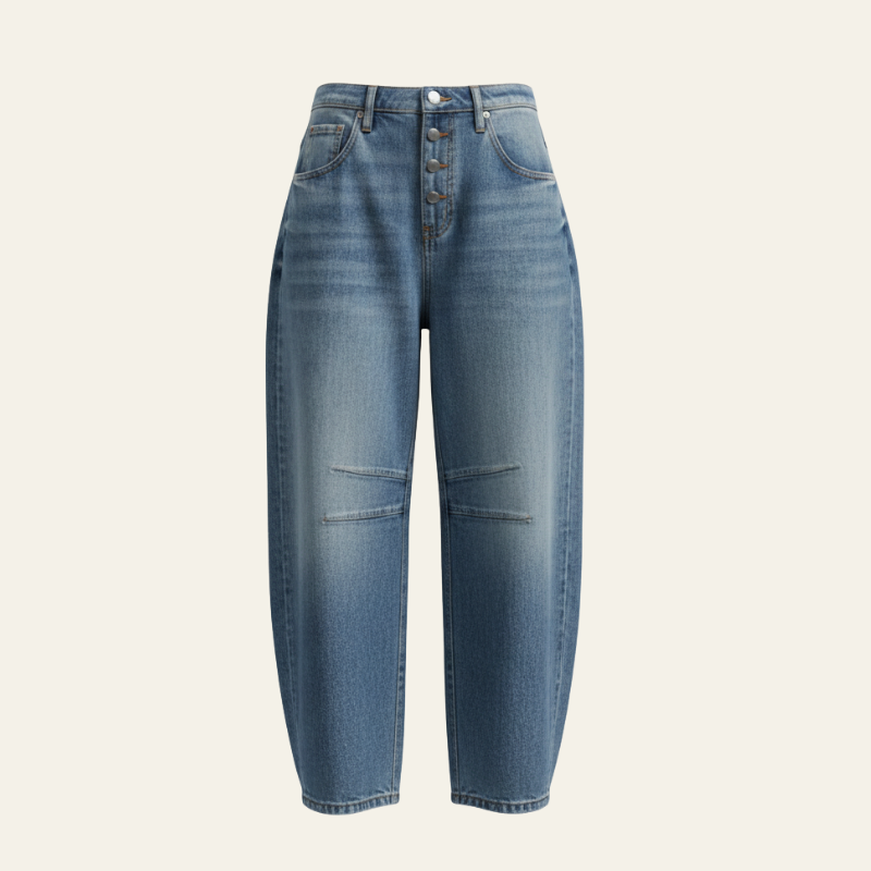 The Nira Relaxed Wide-Leg Jeans