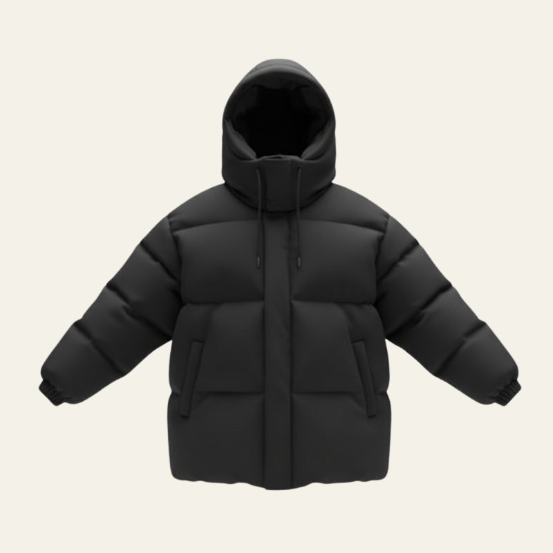 The April Oversized Hooded Puffer Coat