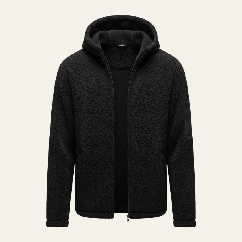 The Nordic Plush-Fleece Hooded Jacket