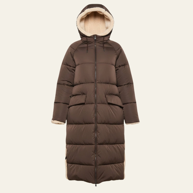 The Oslo Reversible Hooded Puffer Coat
