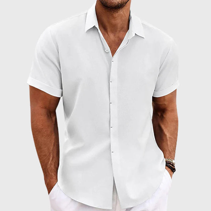 The Riviera Textured Short-Sleeve Shirt