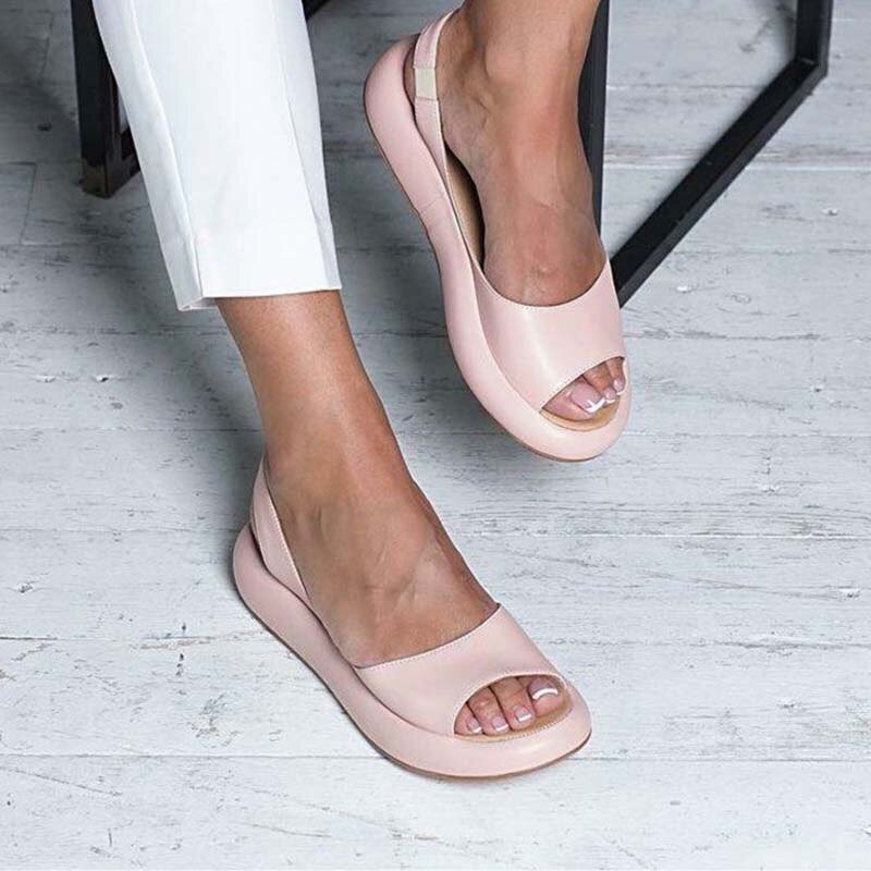 The Capri Cushioned Open-Toe Slingback Sandals