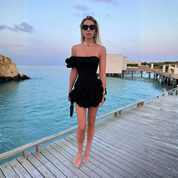 The Amalfi Ruffle Mini Dress