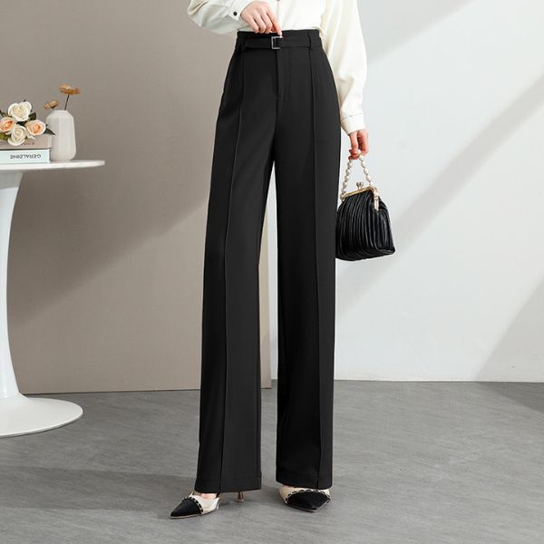 The Valencia High-Waist Drape Trouser