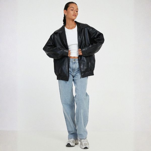 The Vienna PU Zip Jacket