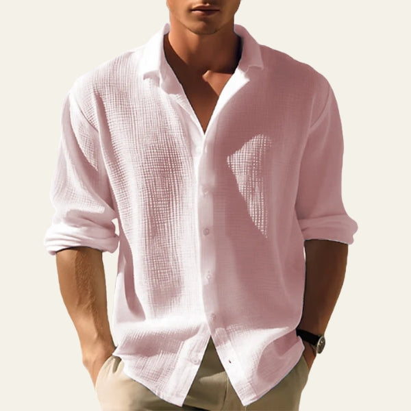 The Amalfi Textured Button Shirt