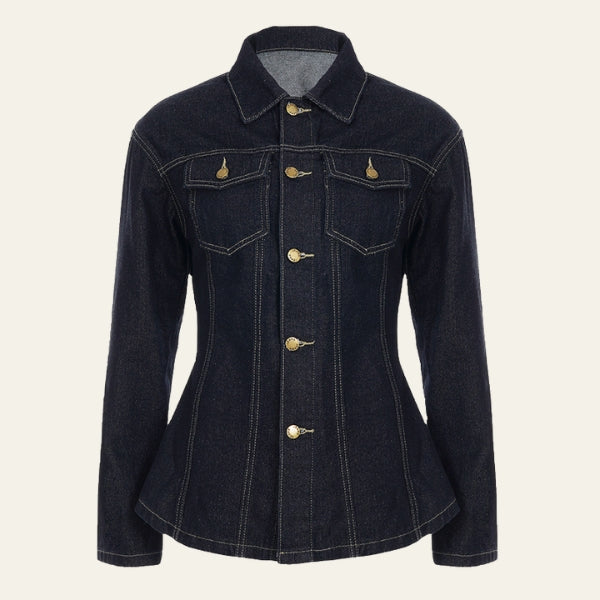The Valencia Structured Denim Jacket