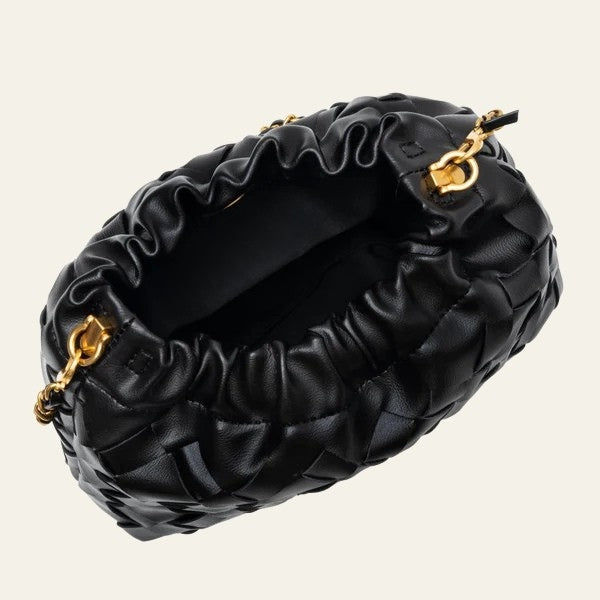 The Portofino Woven Chain Shoulder Bag