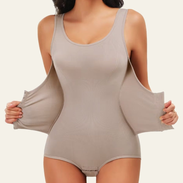 The Riviera Hook-Front Sculpting Bodysuit