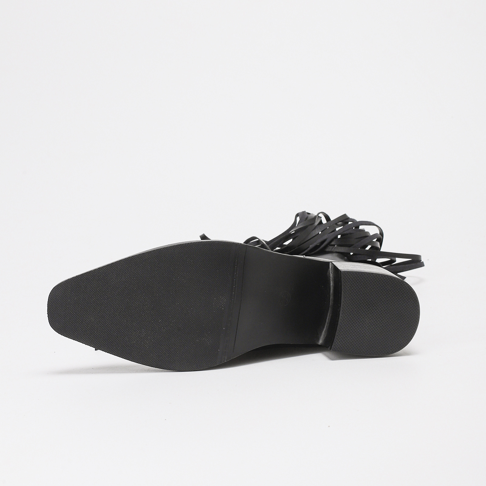 The Dakota Fringe Western Knee Boots