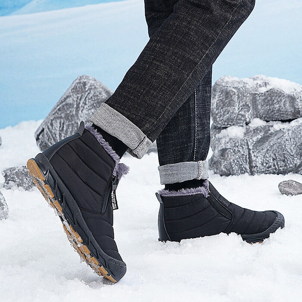 The Alpine Quilted Warm-Lining Winter Boots